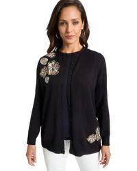 Jessica London - Fine Gauge Cardigan - Lyst