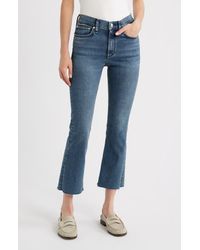 Rag & Bone - Flexi Peyton Raw Hem Crop Bootcut Jeans - Lyst