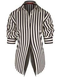 Simon Miller - Loch Poplin Tie Back Button Up Shirt - Lyst