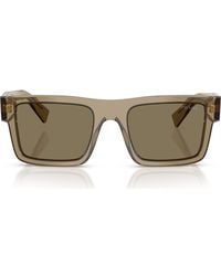 Prada - 52Mm Rectangular Sunglasses - Lyst