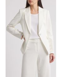 Tahari - One-Button Blazer - Lyst