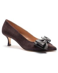 Bruno Magli - Nadia Pointed Toe Kitten Heel Pump - Lyst