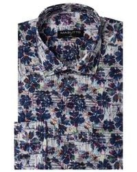 MASUTTO - Armando Button Down Long Sleeve Shirt - Lyst