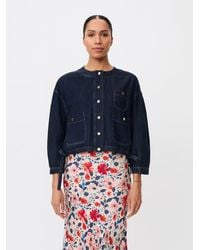 Masai - Cropped Button-Front Jacket - Lyst