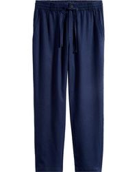 Mack Weldon - Straight Leg Linen Blend Drawstring Pants - Lyst