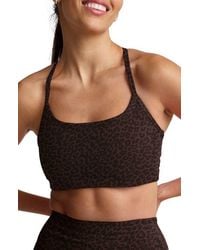 Beyond Yoga - Softmark Slim Racerback Sports Bra - Lyst