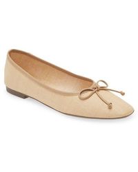 SCHUTZ SHOES - Arissa Square Toe Ballet Flat - Lyst