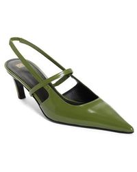 TOTEME - The Sharp Kitten Heel Slingback Pump - Lyst