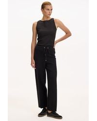 Exquise - Drawstring Knitted Trousers - Lyst