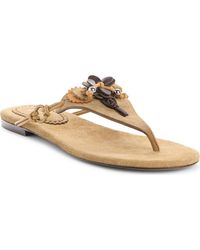 Isabel Marant - Elato Embellished Flip Flop - Lyst