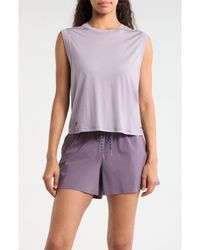 Smartwool - Active Ultralite Crop Tank - Lyst