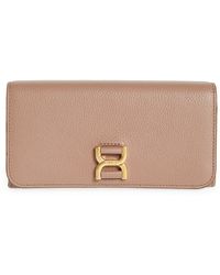 Chloé - Marcie Leather Long Wallet - Lyst