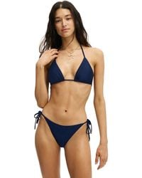 Cotton On - String Triangle Bikini Top - Lyst