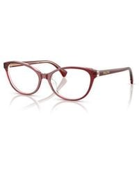 Ralph - 55Mm Oval Optical Glasses - Lyst