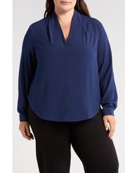 UNIVERSAL STANDARD - Better Than Crêpe De Chine V-Neck Top - Lyst