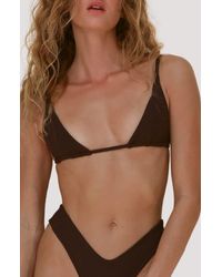 Stone Fox - Lina Triangle Bikini Top - Lyst