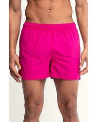 AUTO-REPLY™ - Sebastian Solid 4-Inch Nylon Swim Trunks - Lyst