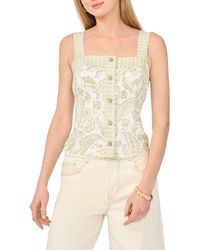 Vince Camuto - Button-Down Tank - Lyst