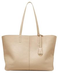 Maison De Sabre - Large Leather Zipped Soft Tote - Lyst