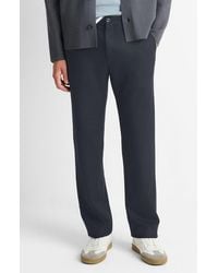 Vince - Flat Front Wool Blend Pants - Lyst