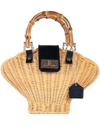 Jelavu - Maree Rattan Handbag - Lyst