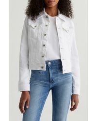 AG Jeans - Robyn Denim Trucker Jacket - Lyst