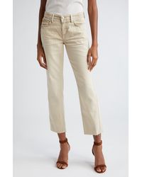 L'Agence - Milana Stovepipe Ankle Straight Leg Jeans - Lyst