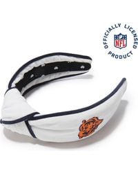 Lele Sadoughi - Chicago Bears Embroidered Knotted Headband - Lyst