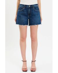 DAZE - Crossroads Cutoff Denim Shorts - Lyst