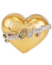 TRUE RELIGION - Heart Logo Ring - Lyst