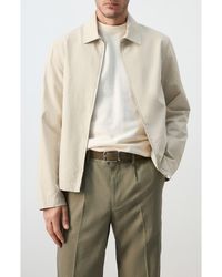 Mango - Cotton Blend Jacket - Lyst
