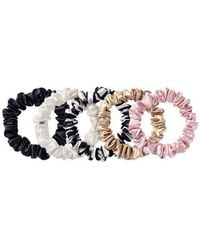 Slip - Pure Silk 5-Pack Midi Scrunchies - Lyst