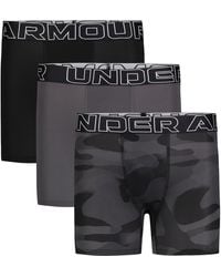 Under Armour - Kids' Assorted 3-Pack Ua Performance Tech Boxer Briefs - Lyst