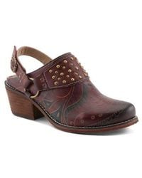 Spring Step - Daytona Studded Slingback Mule - Lyst