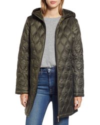 Gallery - Quilted Water Resistant Coat - Lyst