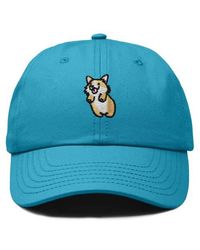 Alix - Leaping Corgi Embroidered Cap - Lyst