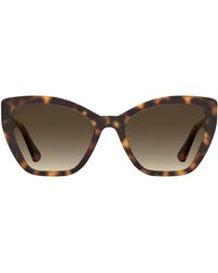 Moschino - 55mm Gradient Cat Eye Sunglasses - Lyst