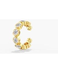 Everlee - Bezel Lab Diamond Ear Cuff - Lyst