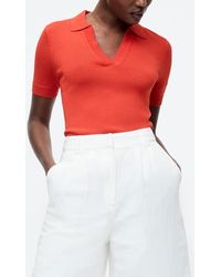 French Connection - Sergio Short Sleeve Polo Sweater - Lyst