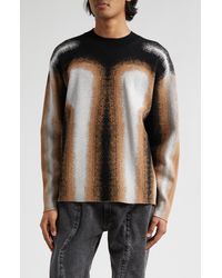 Y. Project - Gradient Knit Crewneck Sweater - Lyst
