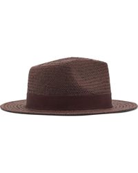 Mango - Straw Fedora - Lyst
