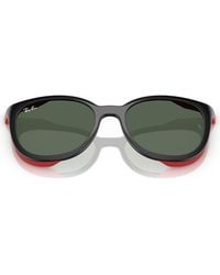 Ray-Ban - Kids' 45Mm Phantos Optical Glasses & Clip-On Sunglasses - Lyst