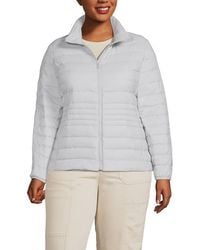 Lands' End - Wanderweight Ultralight Packable Down Jacket - Lyst