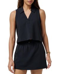 Travis Mathew - Timeless Breezeblend Sleeveless Polo - Lyst