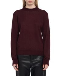 Zadig & Voltaire - Ivy Crewneck Cashmere Sweater - Lyst