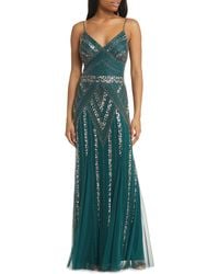 Jump Apparel - Gatsby Beaded A-line Gown - Lyst
