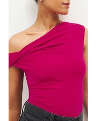 Reformation - Cello One-Shoulder Knit Top - Lyst