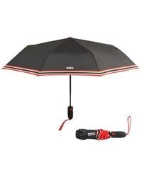 HUNTER - Signature Stripe Compact Umbrella - Lyst