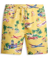 Polo Ralph Lauren - Big & Tall Traveler Classic Polo Bear Swim Trunks - Lyst