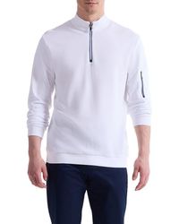 Bugatchi - Soft Touch Quarter Zip - Lyst